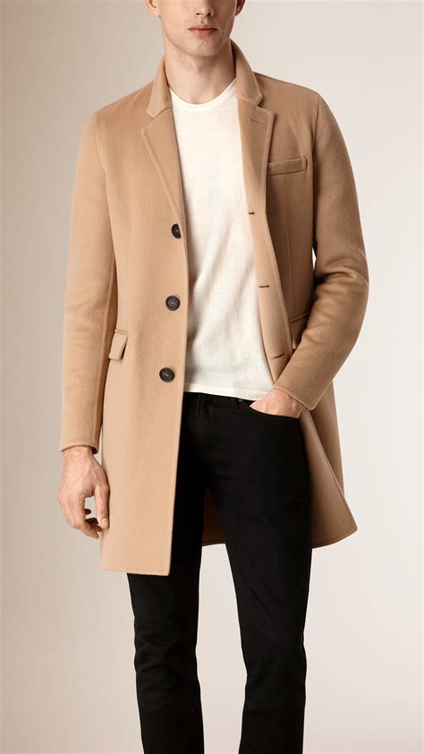 burberry coat autumn mens|Burberry camel wool coat men's.